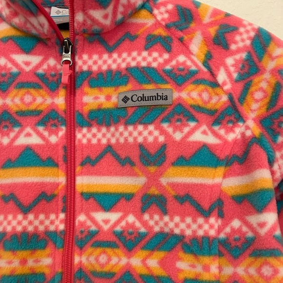 Columbia Youth Girls Benton Spring II Printed Fleece - Picture 4 of 7